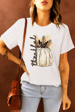 Load image into Gallery viewer, Graphic Round Neck Short Sleeve T-Shirt