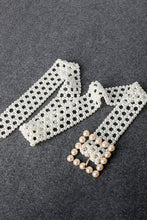 Load image into Gallery viewer, Alloy Buckle Pearl Belt