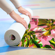 Load image into Gallery viewer, Monstera Leaf Foam Yoga Mat