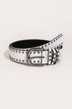 Load image into Gallery viewer, PU Leather Studded Belt