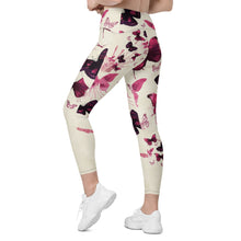 Load image into Gallery viewer, Butterfly Yoga Pants