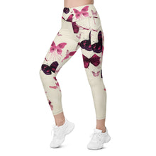 Load image into Gallery viewer, Butterfly Yoga Pants