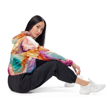 Load image into Gallery viewer, Women’s cropped windbreaker