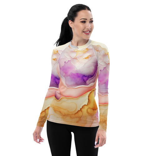 Pastel Women's Rash Guard