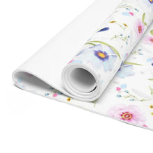 Load image into Gallery viewer, Pansies Foam Yoga Mat