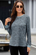 Load image into Gallery viewer, Full Size Printed Round Neck Long Sleeve T-Shirt