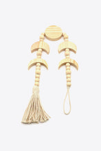 Load image into Gallery viewer, Wooden Tassel Wall Hanging