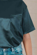 Load image into Gallery viewer, Double Take Round Neck Dropped Shoulder Top