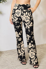 Load image into Gallery viewer, Heimish Full Size High Waist Floral Flare Pants