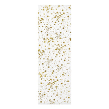Load image into Gallery viewer, White &amp; Gold Foam Yoga Mat