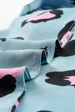 Load image into Gallery viewer, Leopard V-Neck Puff Sleeve Top