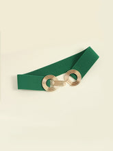 Load image into Gallery viewer, Geometric Buckle Elastic Wide Belt