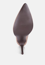 Load image into Gallery viewer, brinkles weave pattern high heel pumps-4