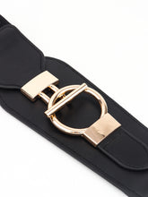 Load image into Gallery viewer, PU Elastic Wide Belt with Alloy Buckle