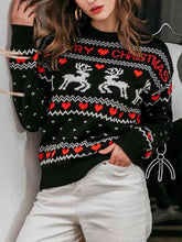 Load image into Gallery viewer, MERRY CHRISTMAS Round Neck Sweater