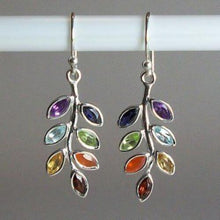 Load image into Gallery viewer, Leaf Shape Alloy Earrings