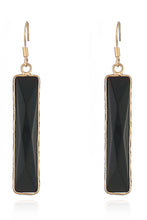 Load image into Gallery viewer, Natural Stone Drop Earrings