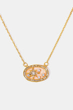 Load image into Gallery viewer, Stars in the Plate Pendant Copper Necklace