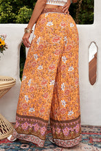 Load image into Gallery viewer, Bohemian Tie Waist Palazzo Pants