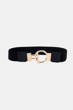 Load image into Gallery viewer, Circle Shape Buckle Zinc Alloy Buckle PU Leather Belt