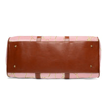 Load image into Gallery viewer, Pink and Gold Waterproof Travel bag