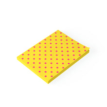 Load image into Gallery viewer, Yellow &amp; Hot Pink Polka Dots Post-it® Note Pads