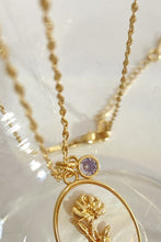 Load image into Gallery viewer, Flower Shell Pendant Copper Necklace