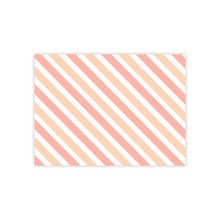 Load image into Gallery viewer, Coral Stripped Post-it® Note Pads