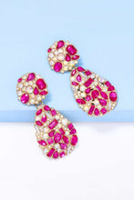 Load image into Gallery viewer, Teardrop Shape Zinc Alloy Dangle Earrings