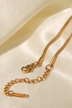 Load image into Gallery viewer, 18K Gold-Plated Stainless Steel Lobster Clasp Necklace