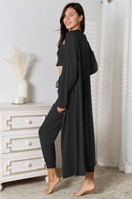 Load image into Gallery viewer, Tank, Pants, and Cardigan Set with Pockets