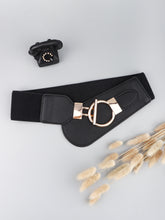 Load image into Gallery viewer, PU Elastic Wide Belt with Alloy Buckle