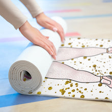 Load image into Gallery viewer, Work it Out Foam Yoga Mat