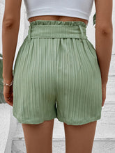 Load image into Gallery viewer, Belted Shorts with Pockets