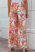 Load image into Gallery viewer, Floral Wide Leg Pants