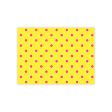 Load image into Gallery viewer, Yellow &amp; Hot Pink Polka Dots Post-it® Note Pads
