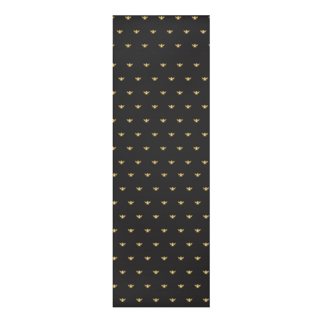 Bumblebee Print Foam Yoga Mat