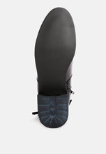 Load image into Gallery viewer, cheer leader tassels detail ankle boots-14