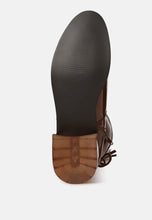 Load image into Gallery viewer, cheer leader tassels detail ankle boots-9