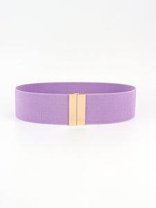 Alloy Buckle Elastic Belt