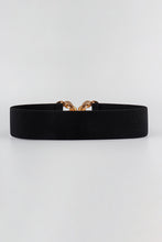 Load image into Gallery viewer, Zinc Alloy Buckle Elastic Belt