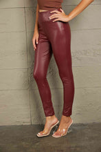Load image into Gallery viewer, Double Take PU High Waist  Straight Pants