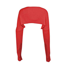 Load image into Gallery viewer, Long Sleeve Knit Bolero