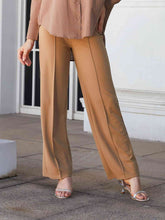 Load image into Gallery viewer, Double Take Center Seam Straight Leg Pants