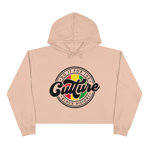 ""Do It For The Culture" Cropped Hoodie
