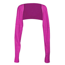 Load image into Gallery viewer, Long Sleeve Knit Bolero