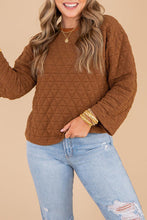 Load image into Gallery viewer, Long Sleeve Round Neck Top