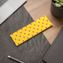 Load image into Gallery viewer, Yellow &amp; Hot Pink Polka Dots Post-it® Note Pads