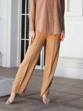 Load image into Gallery viewer, Double Take Center Seam Straight Leg Pants