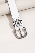 Load image into Gallery viewer, PU Leather Studded Belt